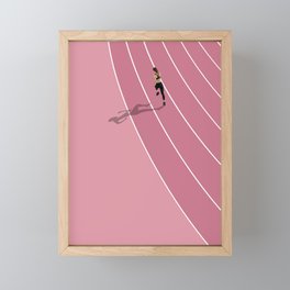 Athletic Lifestyle  Framed Mini Art Print
