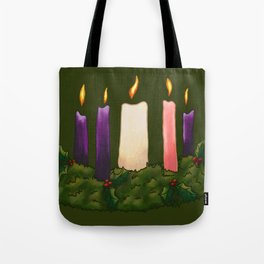 Advent Wreath Tote Bag