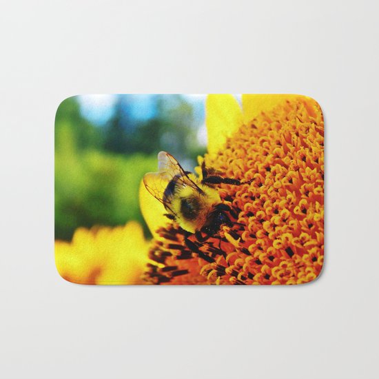 Feasting Bee Bath Mat