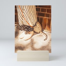 The Hidden Cat Mini Art Print