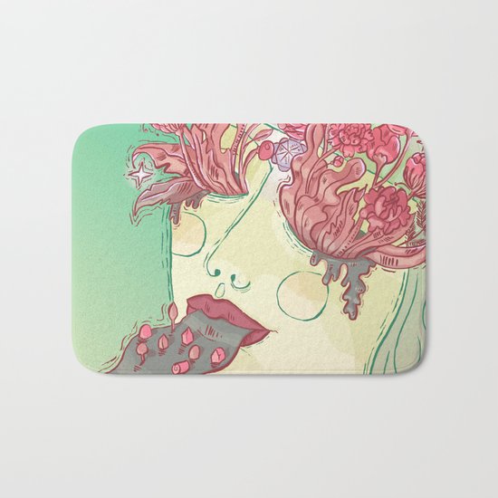 The Eyes of My Eyes are Open - Everything Which Is Yes Bath Mat