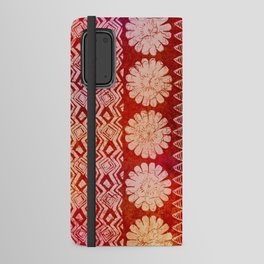 Vintaged Batik Style hawaiian print pattern  Android Wallet Case