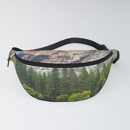Two Deer Near Half Dome Fanny Pack