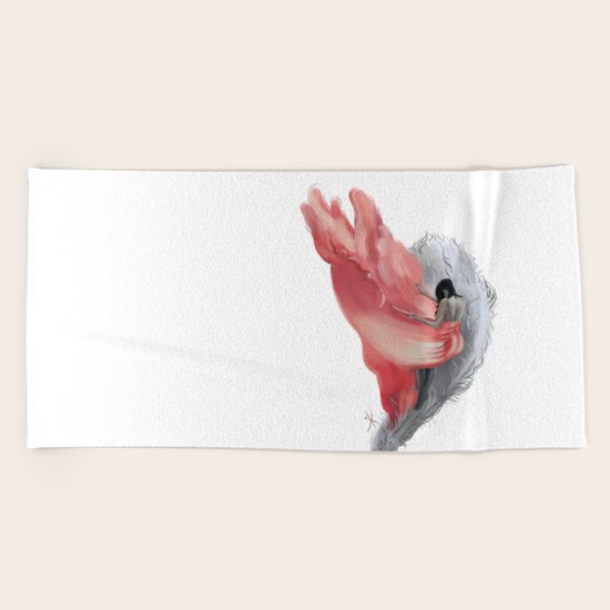 Birth Beach Towel