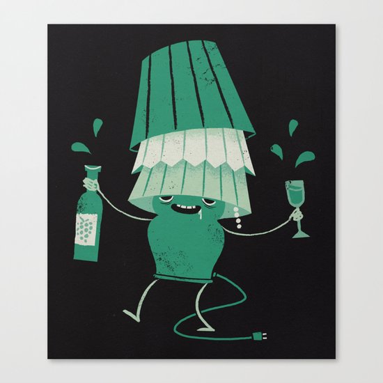 Lights Out Canvas Print