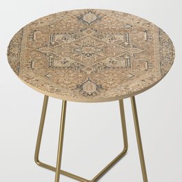 Persian beige carpet Side Table
