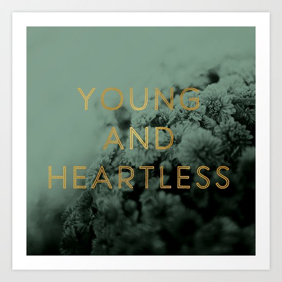 Heartless Art Print