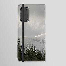 Sun Kissed Cairngorms in Winter Android Wallet Case