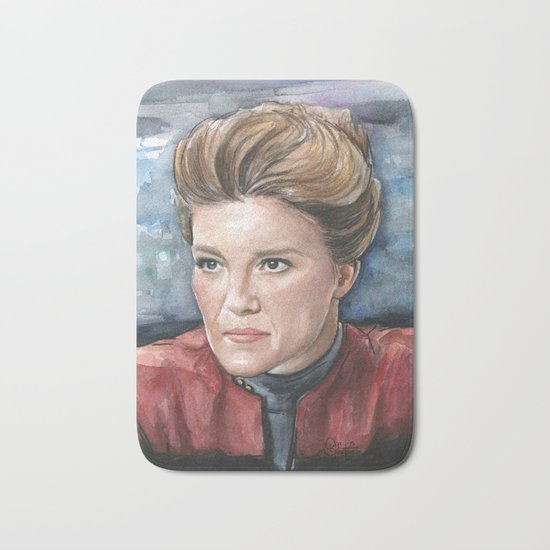Captain Kathryn Janeway Bath Mat