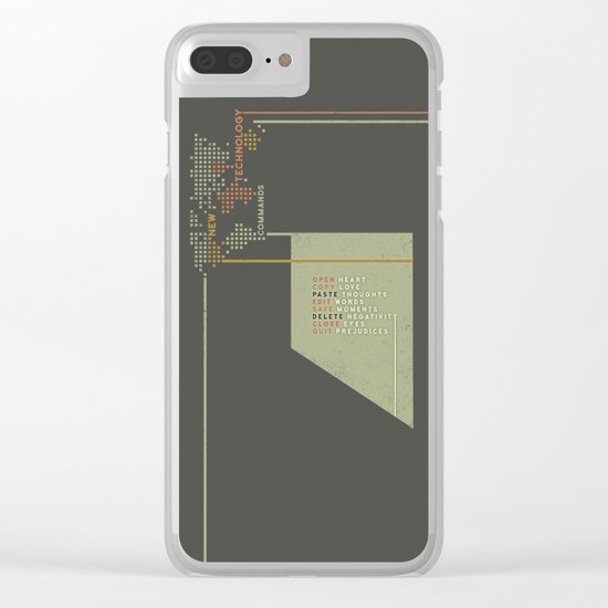 New Technology Commands Clear iPhone Case