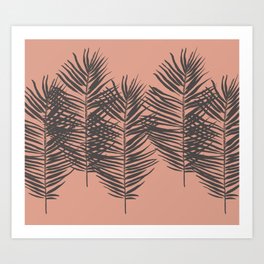 Palms Pattern #society6 #decor #buyart Art Print