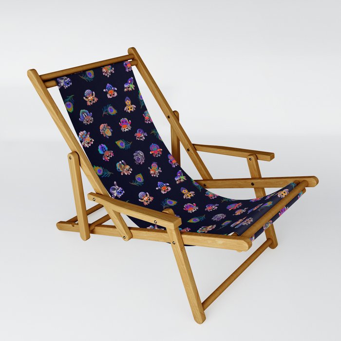 Peacock spider Sling Chair