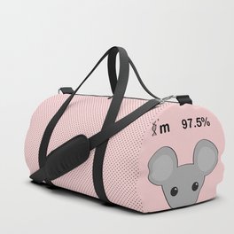 I'm 97.5% mice Duffle Bag