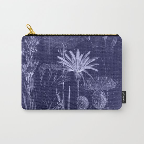 floral cyanotype Carry-All Pouch