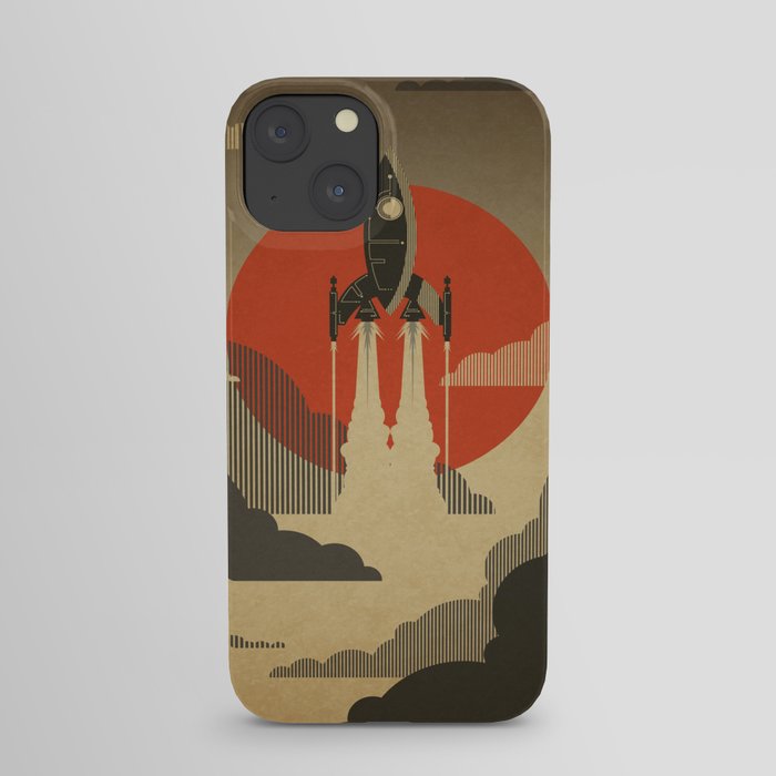 The Voyage (Grey) iPhone Case
