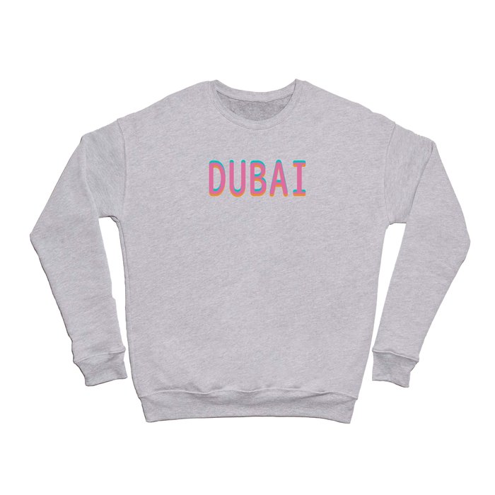 Leisure Time in Dubai Crewneck Sweatshirt