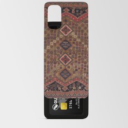 Antique Afshar Kirman Kilim Rug - Vintage Tribal Persian Carpet Android Card Case