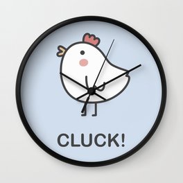 Cluck! Wall Clock
