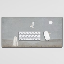 Walter and the ghost owls Desk Mat