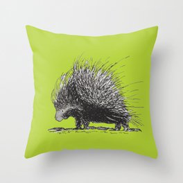 Porcupine Throw Pillow