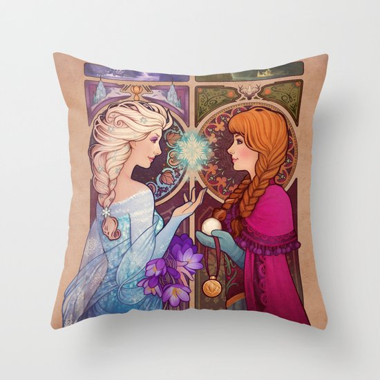 Let Me In Throw Pillow