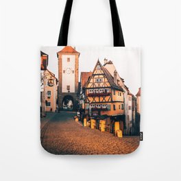Rothenburg Ob Der Tauber Bavaria Germany Tote Bag