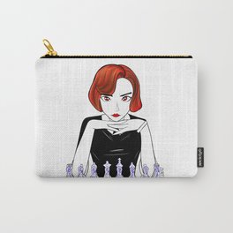 the queen of the chess in talavera sports board ecopop Carry-All Pouch