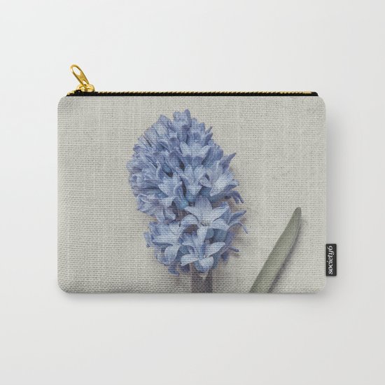 One Light Blue Hyacinth Carry-All Pouch