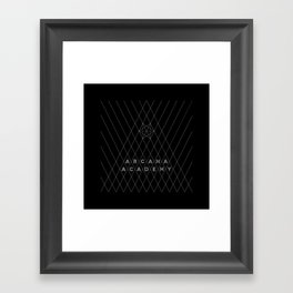 Arcana Academy - Triangular Framed Art Print