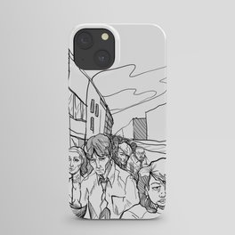 Working Class in Middling City iPhone Case