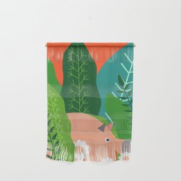 Piglet and sorrel Wall Hanging