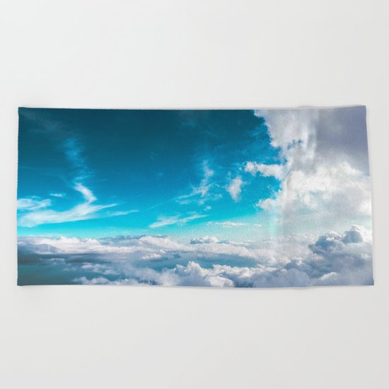 Clouds Beach Towel