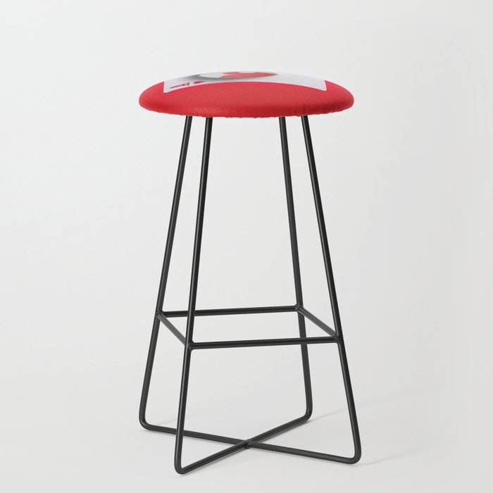 Big heart Bar Stool