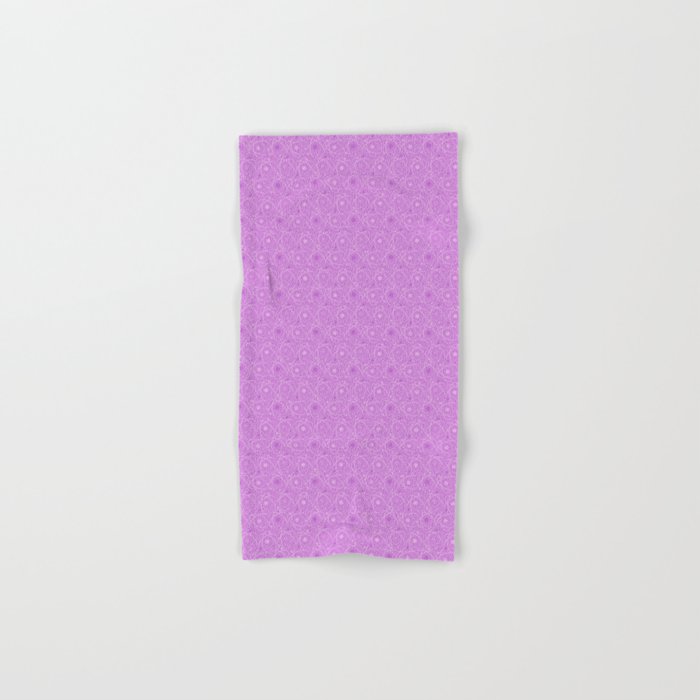 children's pattern-pantone color-solid color-lilac Hand & Bath Towel