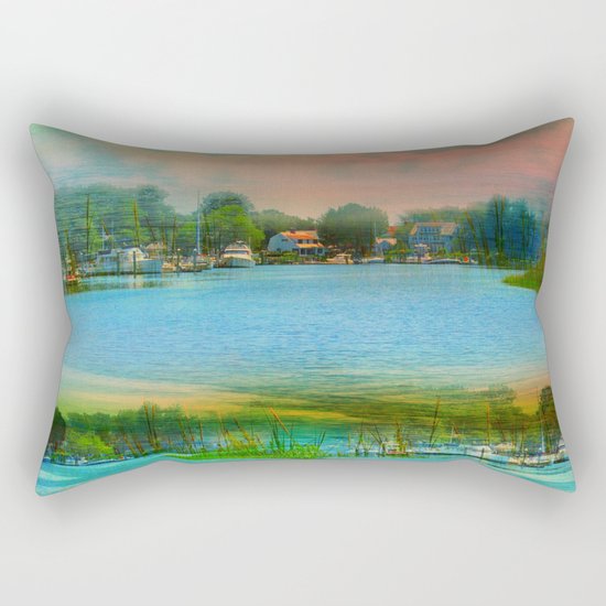 Nature's Magical Sunsets Rectangular Pillow