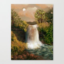 riverbank Canvas Print