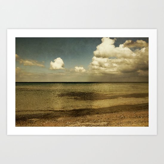 copper light Art Print