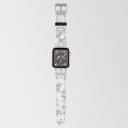 Seamless vintage rug with an effect of attrition. Damask carpet. Hand drawn seamless abstract pattern with eastern motifs. Vintage illustration Apple Watch Band