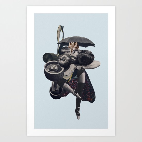Wrap us in a blanket of nightshade Art Print
