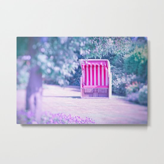 SUMMER PINK Metal Print