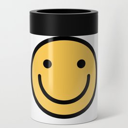 Smiley Face   Cute Simple Smiling Happy Face Can Cooler