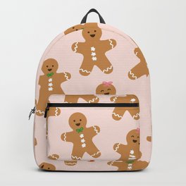 Christmas Gingerbread Men Backpack
