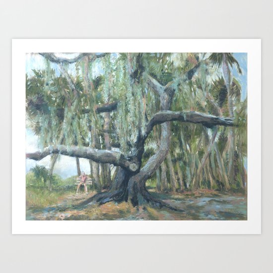Myakka Spread Art Print
