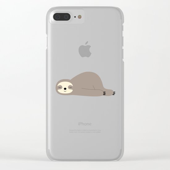 Do Nothing Clear iPhone Case
