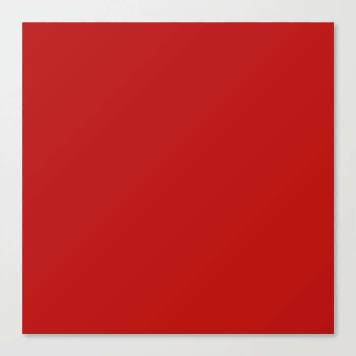 Rare Red Canvas Print