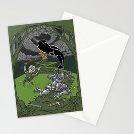 Happy Knight Stationery Cards