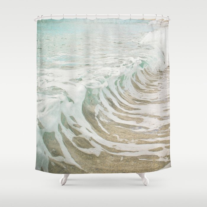 Sea Foam Shower Curtain