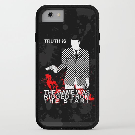 The Game Was Rigged From The Start iPhone Case by styl0 ...