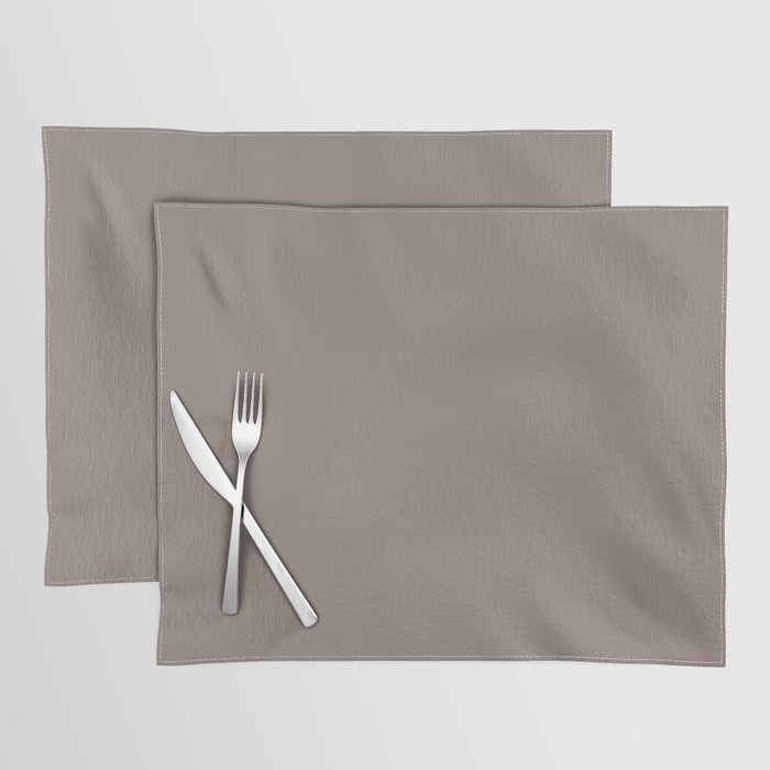 Eurasian Grey Crane Brown Placemat