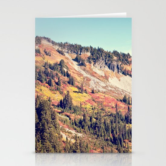 Fall Mountain Stationery Cards